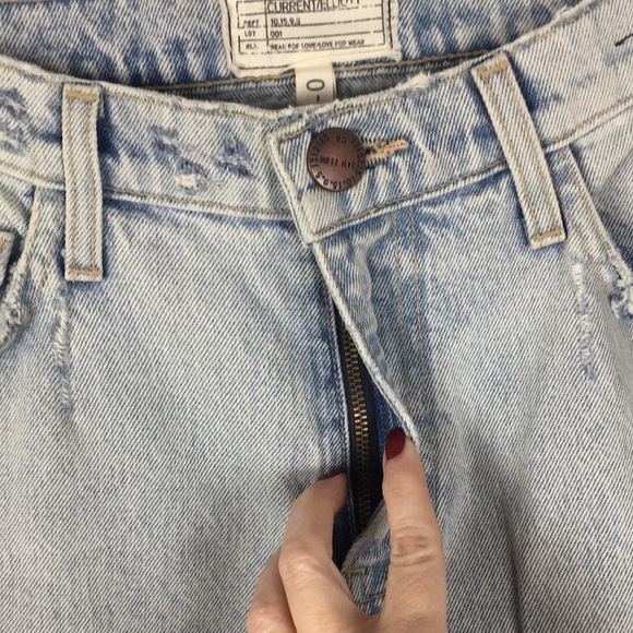 Current / Elliot The High Rise Slit Boot Jean Women’s Size 31 Long NEW - Picture 5 of 15